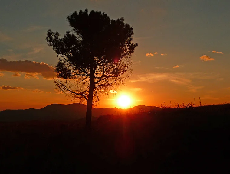 Südafrika Sonnenuntergang