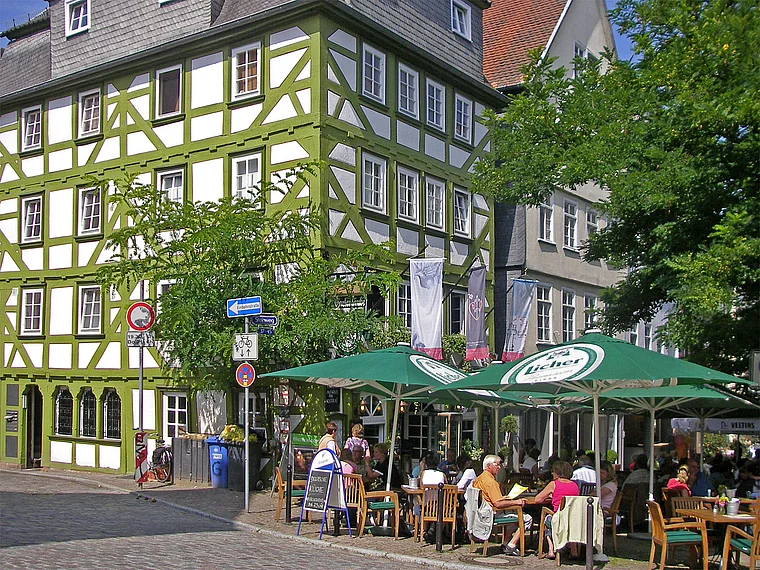Marburg Steinweg Fachwerk