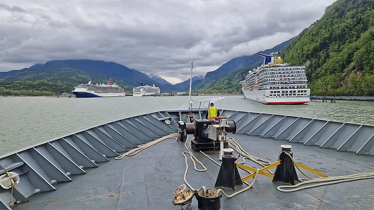 Alaska Skagway Fährankunft