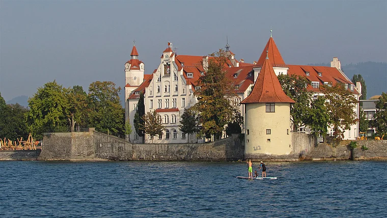Lindau Pulverturm vom Schiff
