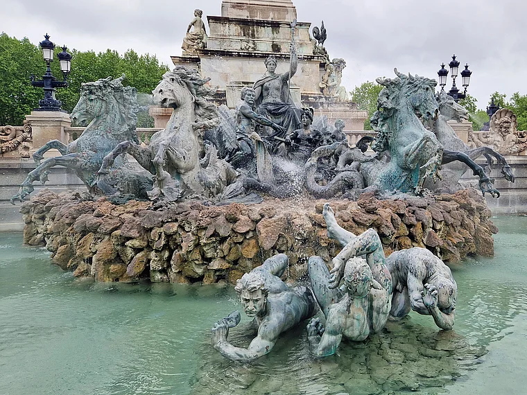 Bordeaux Monuments aux Girondins Nahaufnahme