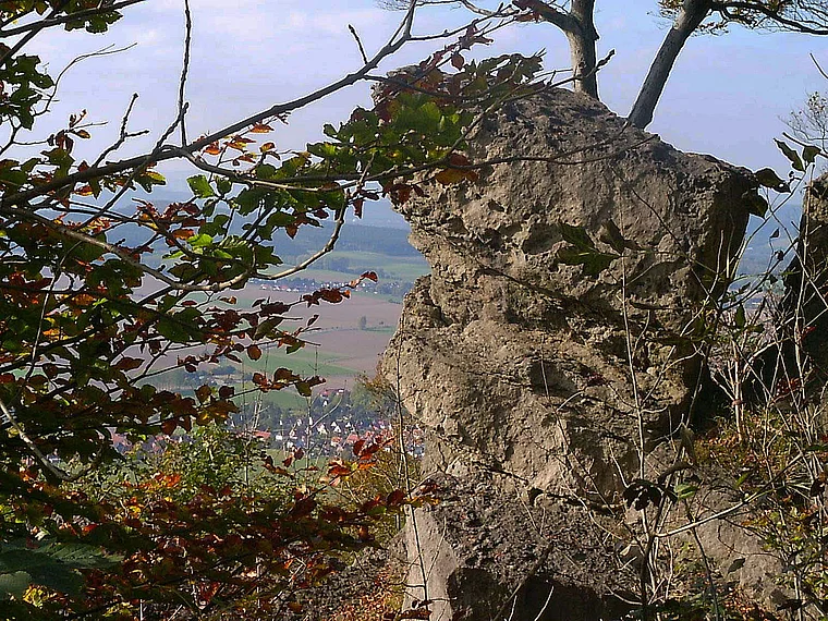 Ith Lauensteiner Kopf Felsen