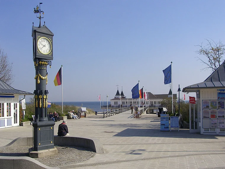 Usedom Ahlbeck Standuhr