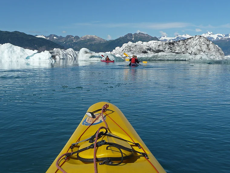 Alaska Columbia Bay Paddelboote