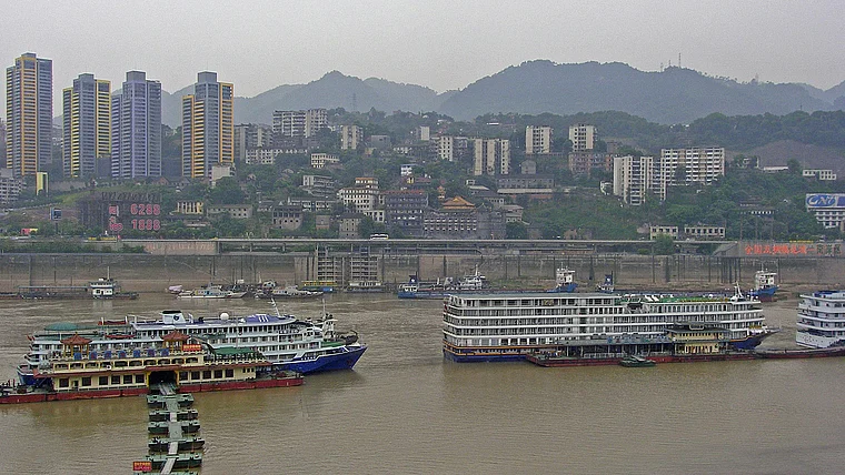 Jangtsekiang Chongqing Kreuzfahrtschiffe