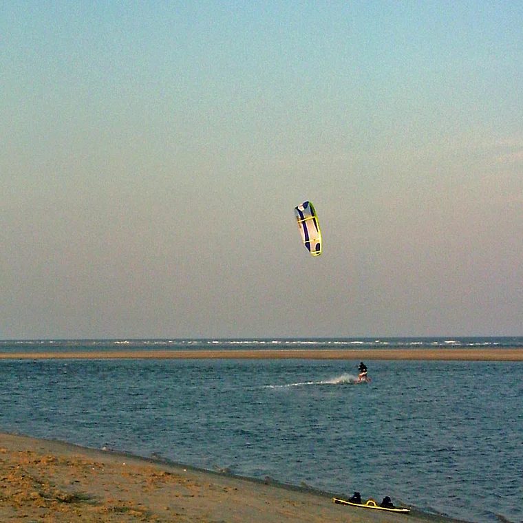 South Carolina Charleston Mount Pleasant Strand Kitesurfer