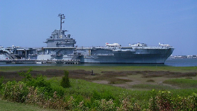 South Carolina Charleston Flugzeugträger Yorktown