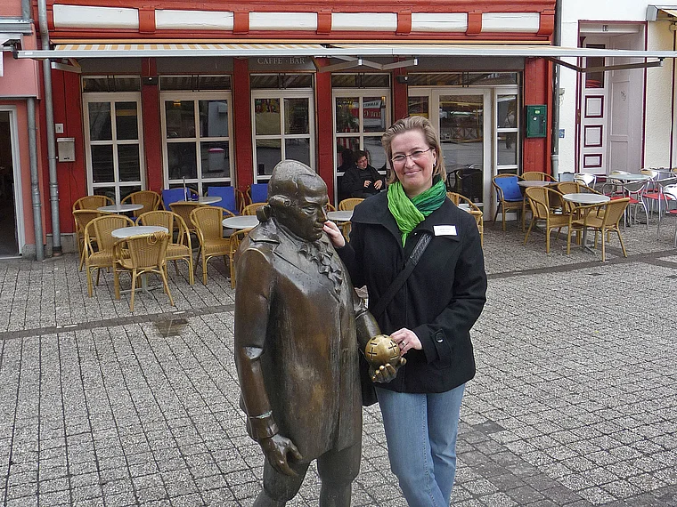 Göttingen Skulptur Lichtenberg Barbara Fink