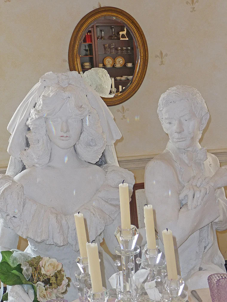 Saarland Mettlach Villeroy & Boch Museum Skulpturen aus Porzellan