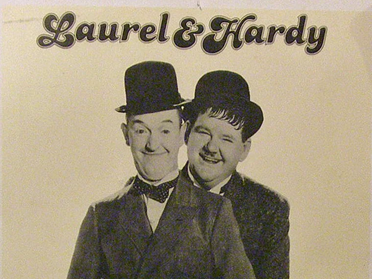 Lake District Ulverston Laurel & Hardy Museum Foto Dick und Doof