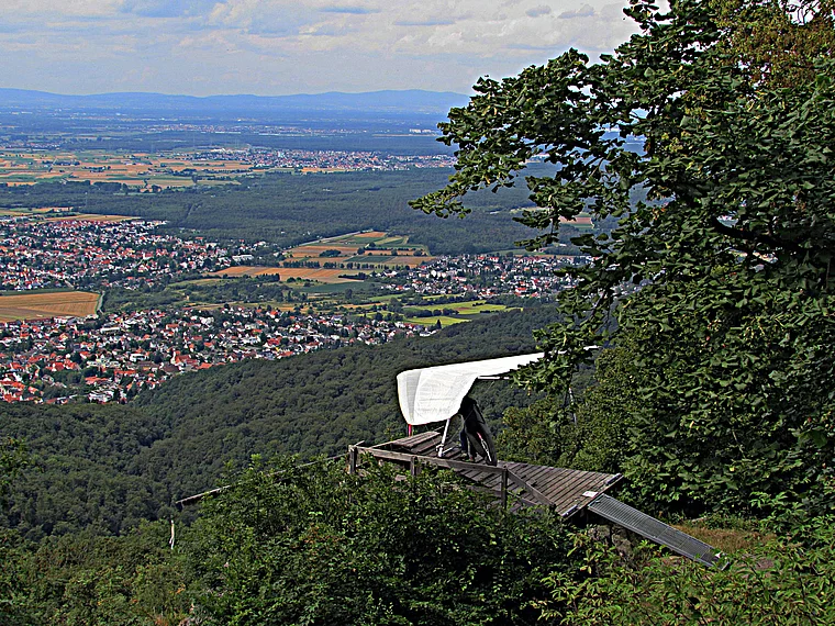 Zwingenberg Melibokus Drachenflieger