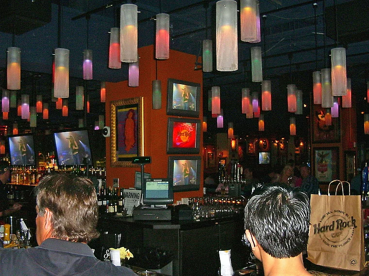 Hard Rock Cafe New York innen