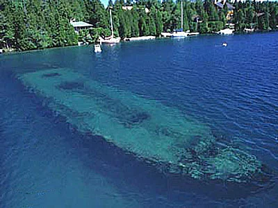 Tobermory Ontario Lake Huron Sweepstakes von oben