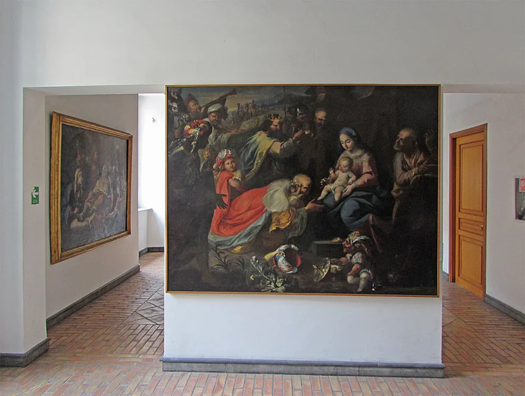 Neapel Castel Nuovo Gemäldeausstellung