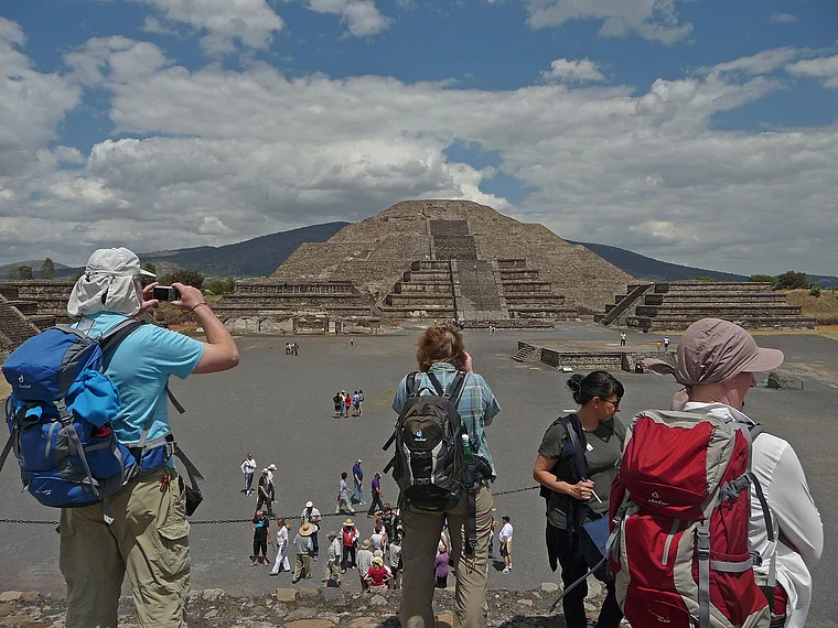 Teotihuacan Mondpyramide Fotografen