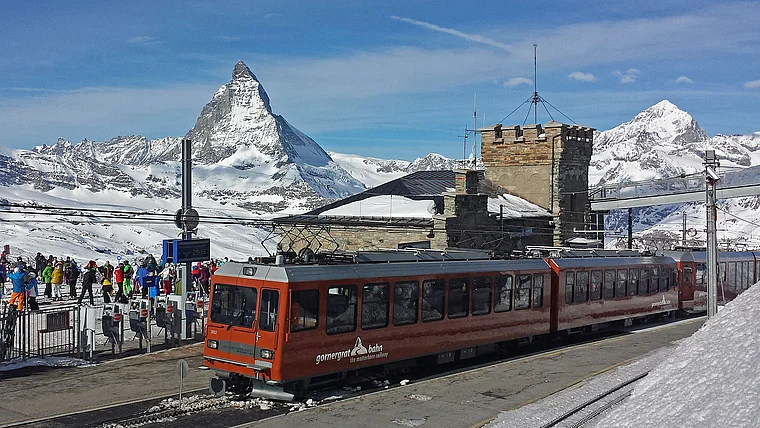 Zermatt Gornergrat Zahnradbahn