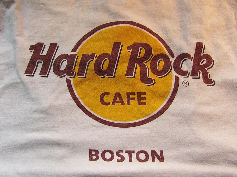 Hard Rock Cafe T Shirt Boston