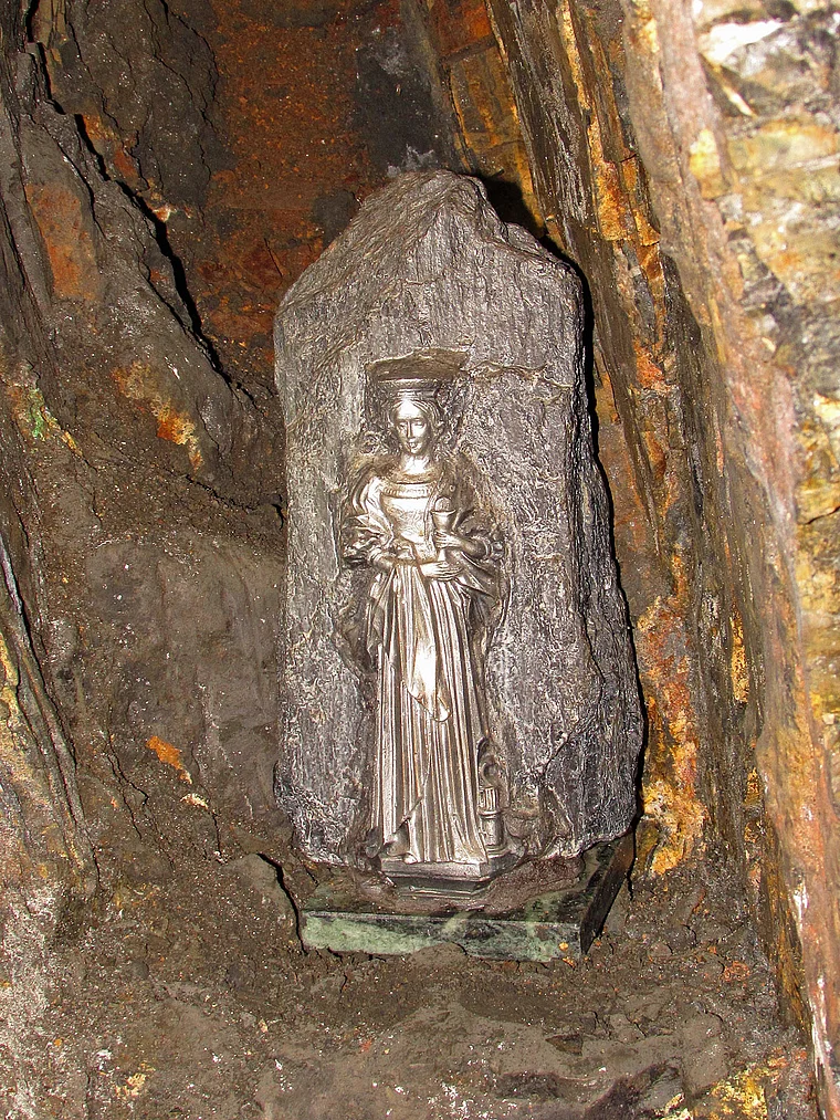 Korbach Besucherstollen Heilige Barbara