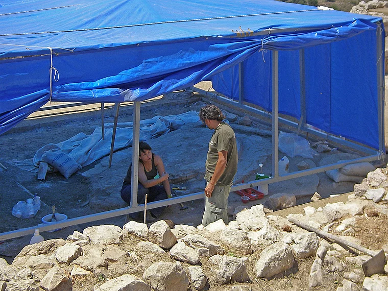 Peloponnes Mykene Archäologen