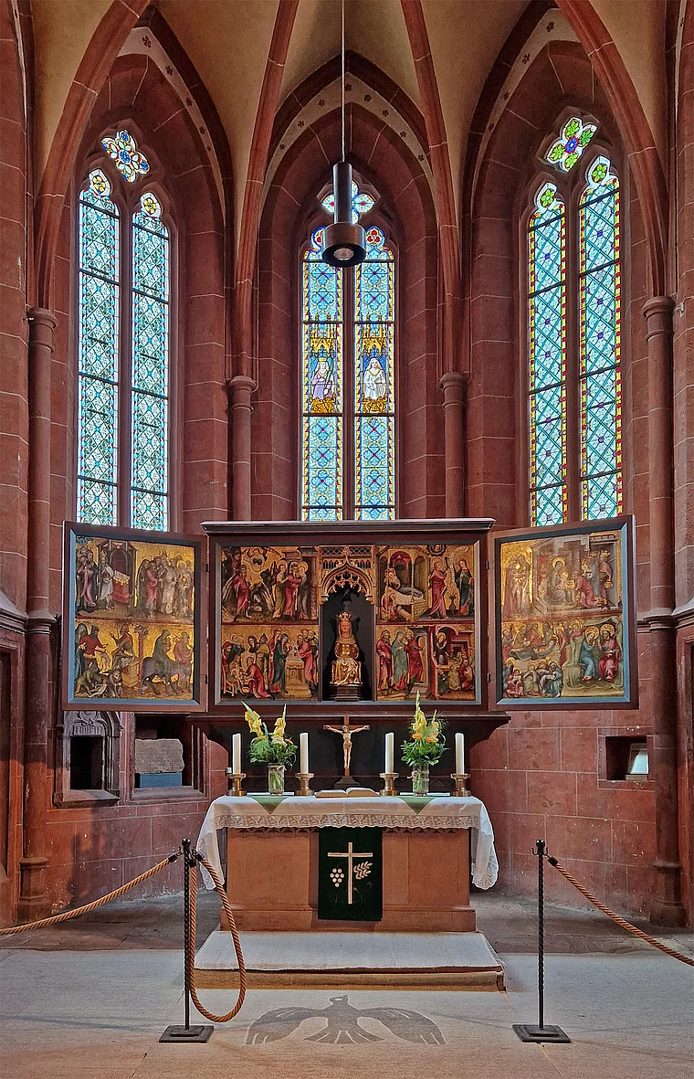 Schotten Vogelsberg Liebfrauenkirche innen