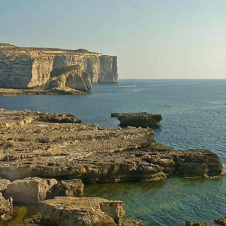 Malta Gozo Felsküste