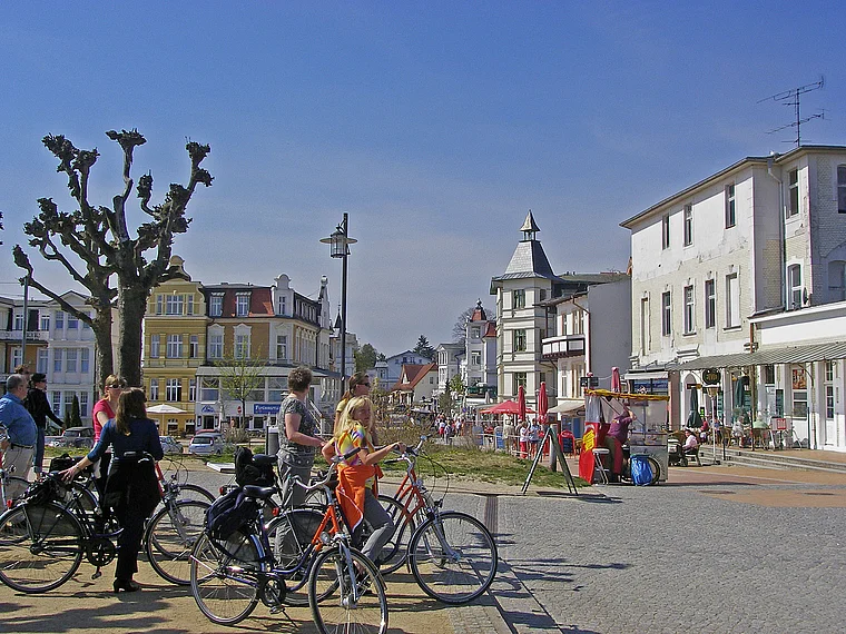 Usedom Bansin Ortsmitte