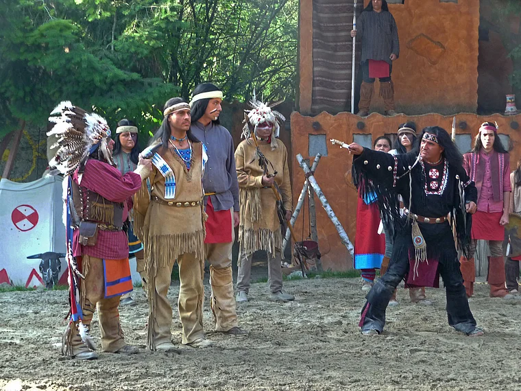 Karl May Festspiele Dasing Winnetou und Halbblut