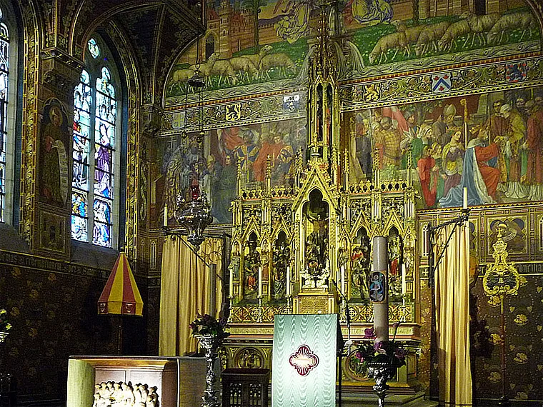Brügge Heilig Blut Basilika innen