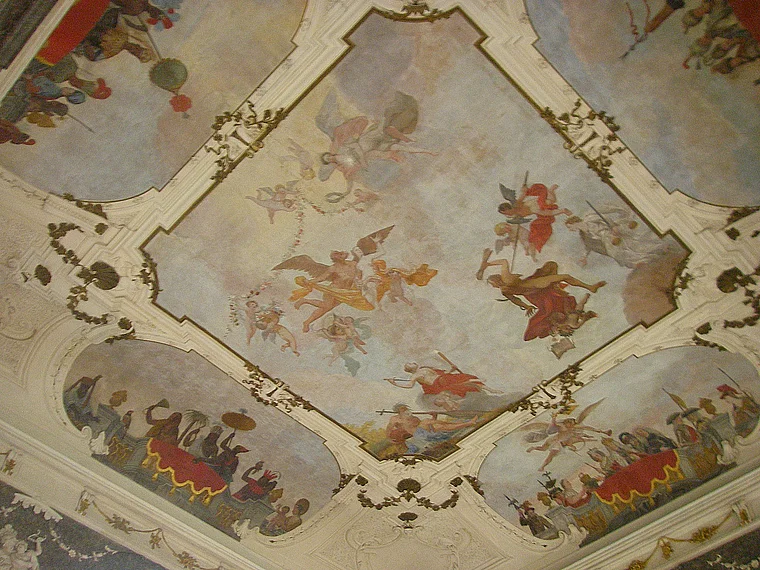 Kleinheubach Schloss Löwenstein Deckengemälde