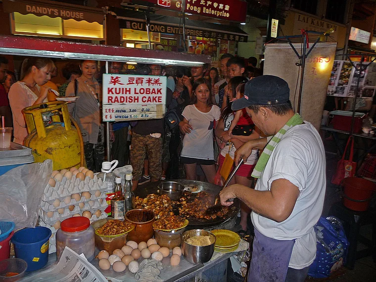 Melaka Jonker Street Ruih Lobak Radish Cake