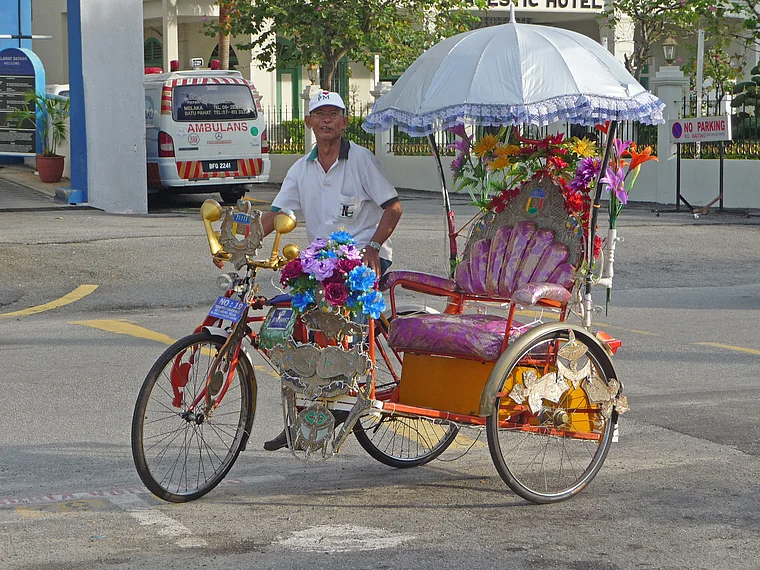 Melaka Fahrrad Rikscha