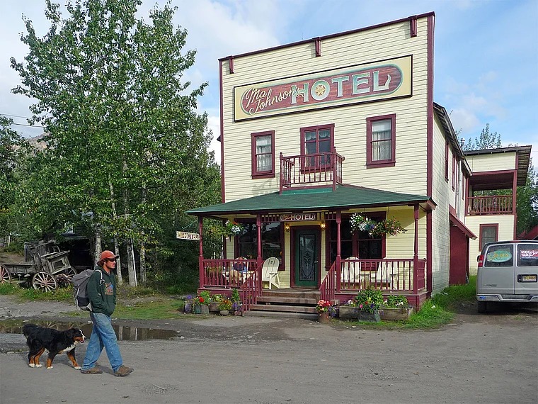 Alaska McCarthy Ma Johnson's Hotel außen