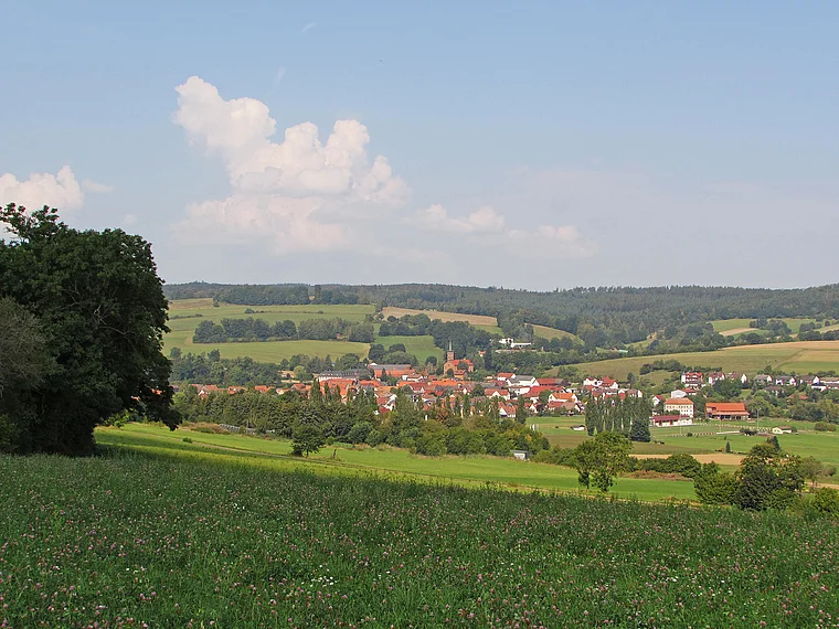 Herbstein Stockhausen von fern