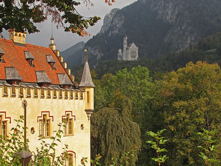 Schwangau Hohenschwangau Neuschwanstein