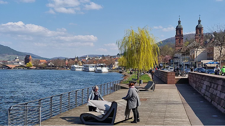 Miltenberg Mainufer Frühling