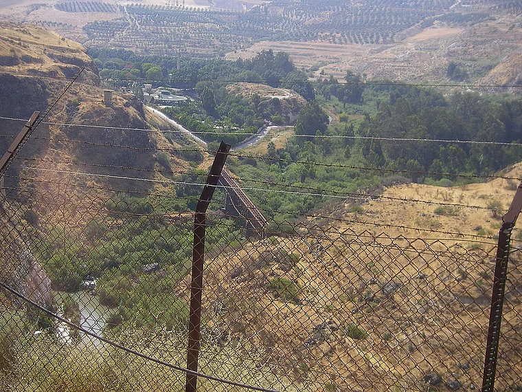 Israel Grenzzaun nah