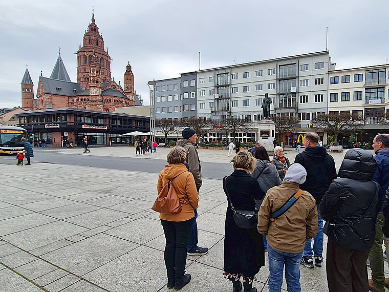 Mainz Gutenbergplatz Stadtführung
