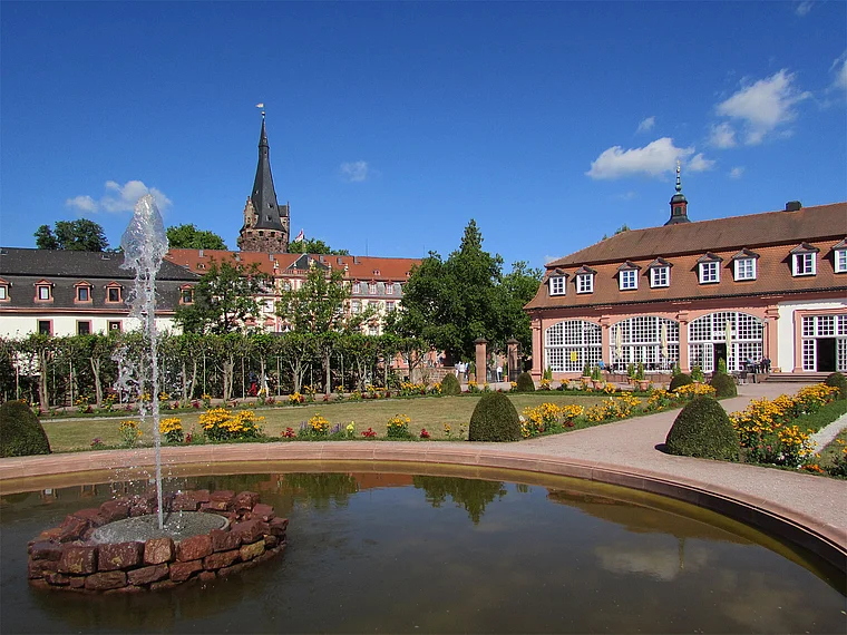 Erbach (Odenwald) Schlosspark und Orangerie