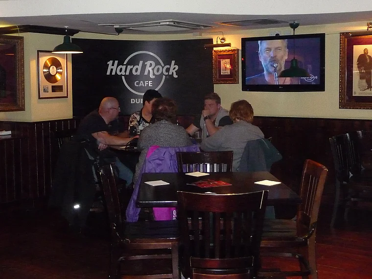 Hard Rock Cafe Dublin innen