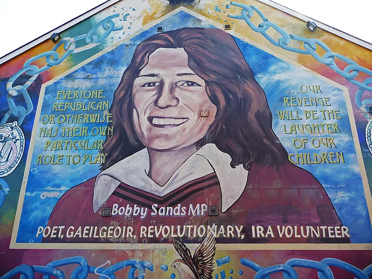 Belfast Wandgemälde Bobby Sands