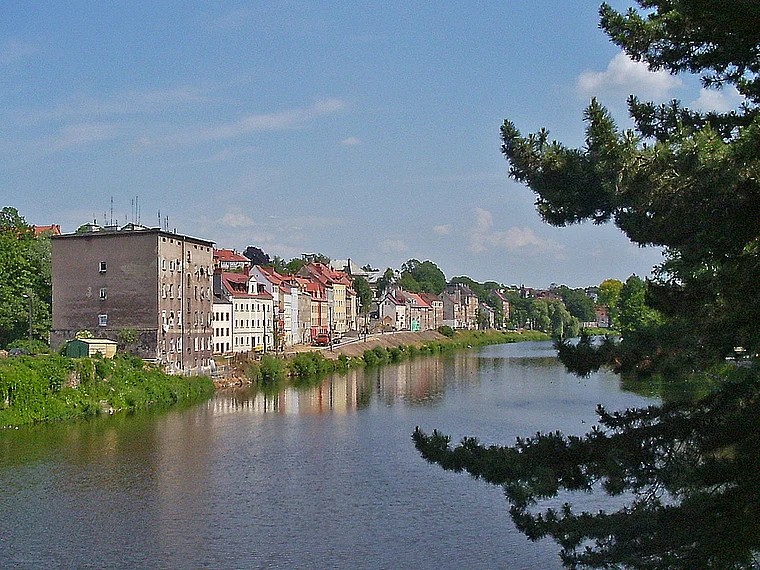 Görlitz Blick auf Zgorzelec