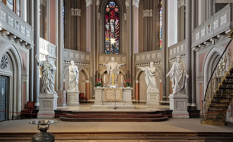 Wiesbaden Marktkirche Altarraum