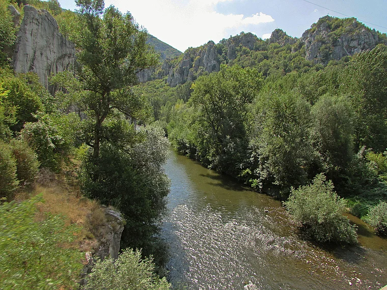 Bulgarien Iskar Brücke Swerino
