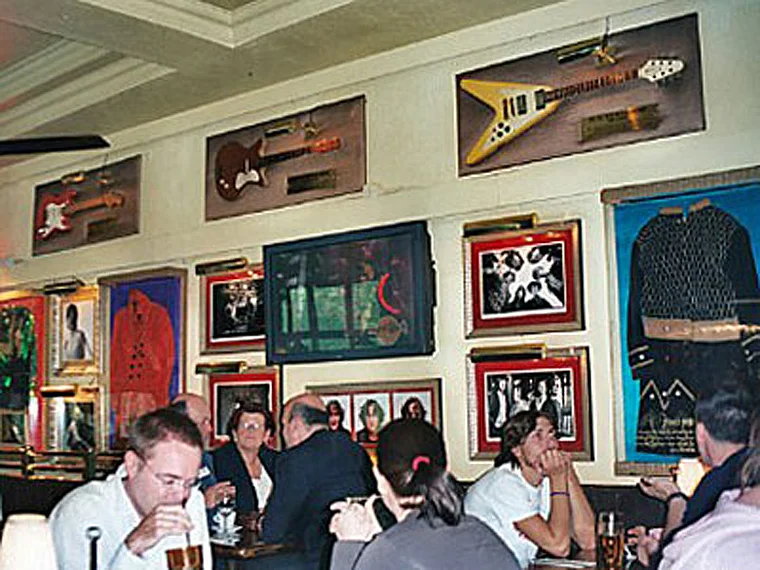 Hard Rock Cafe London Innenaufnahme