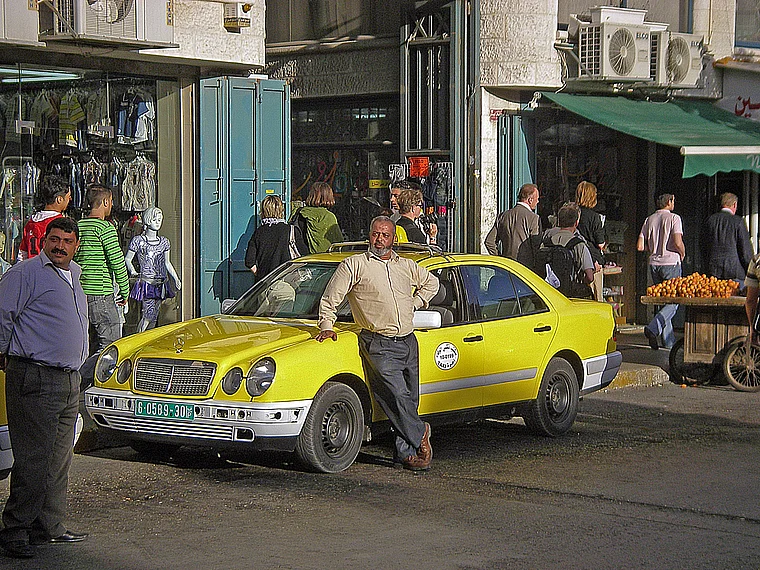 Ramallah Taxifahrer