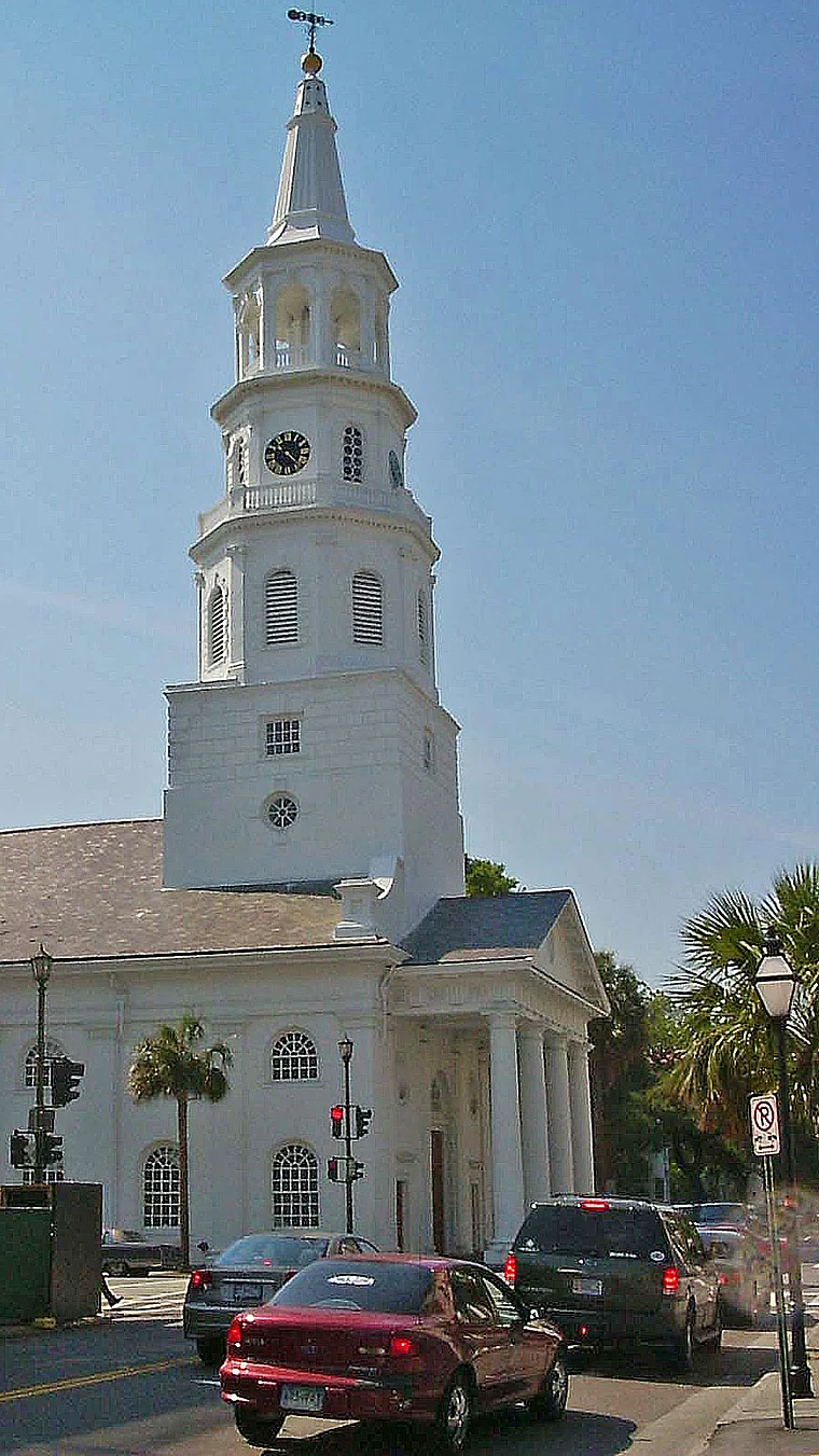 South Carolina Charleston St. Michael außen