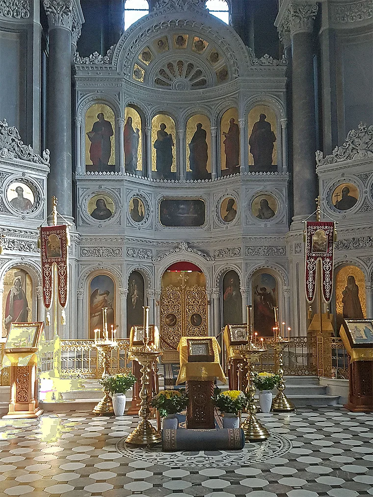 Wiesbaden Griechische Kapelle Innenaufnahme