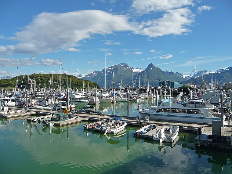 Alaska Valdez Yachthafen