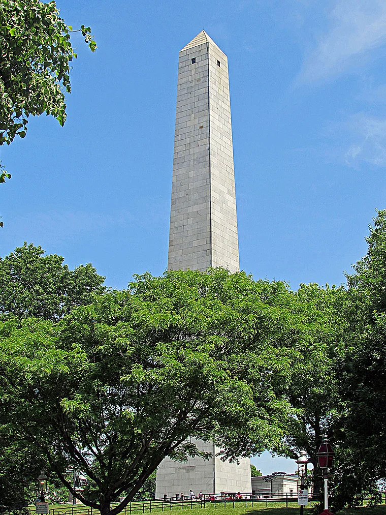 Boston Massachusetts Bunker Hill Aussichtsturm