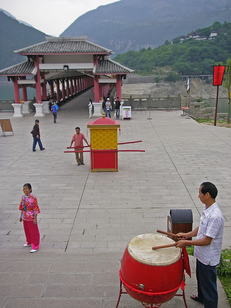 Jangtsekiang Baidi Cheng Trommler
